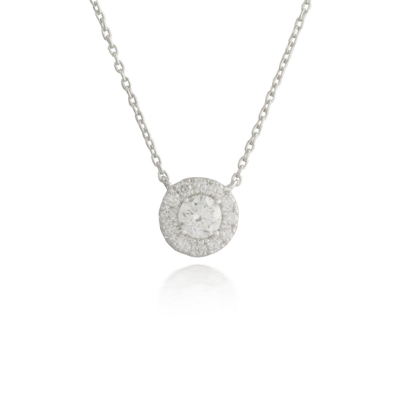 Circle Diamond Pendant 2