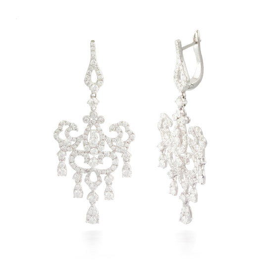 3.68ctw Diamond Earrings