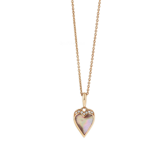 Kabana Oyster Heart Pendant