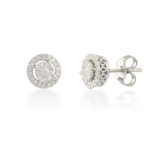 Tiny 0.25ct Diamond Stud Earring