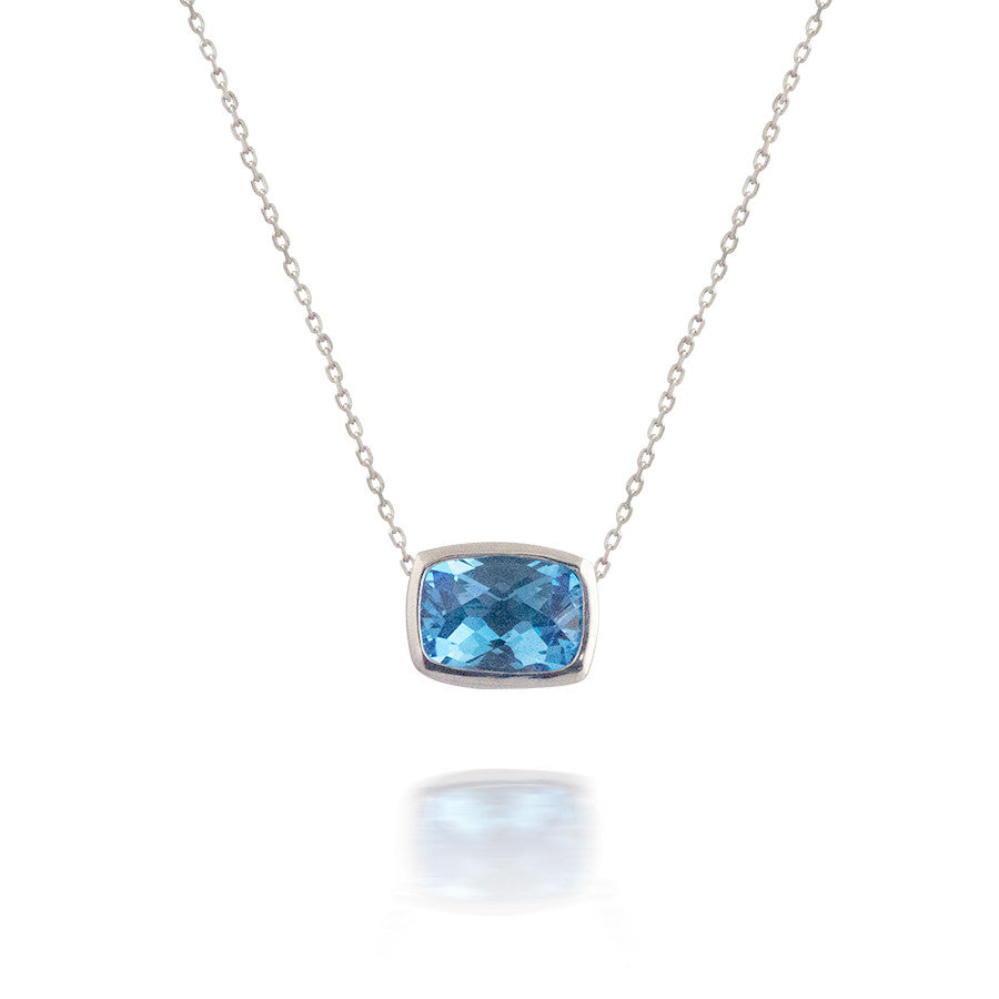 Blue Topaz Pendant