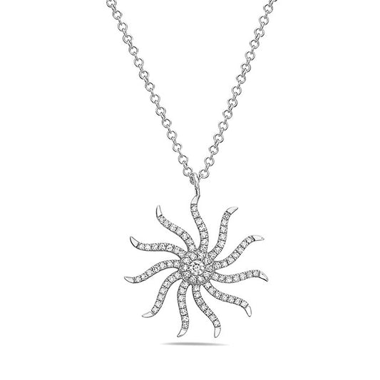 Bassali Diamond Starburst Pendant