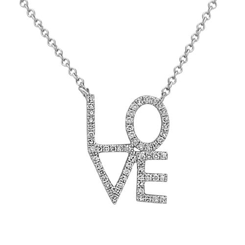 Bassali Diamond Love Necklace