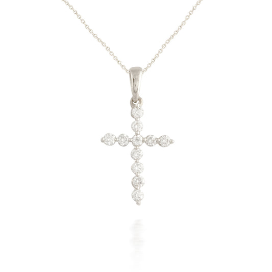 0.33ct Diamond Cross Pendant