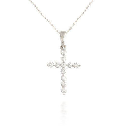 0.33ct Diamond Cross Pendant