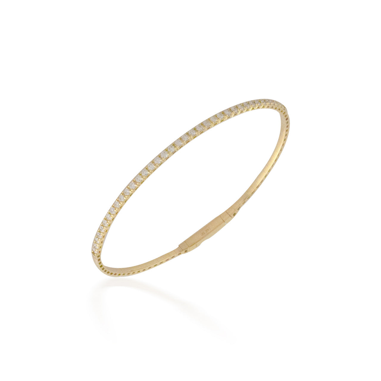 1.00ctw Flexible Diamond Bangle Bracelet