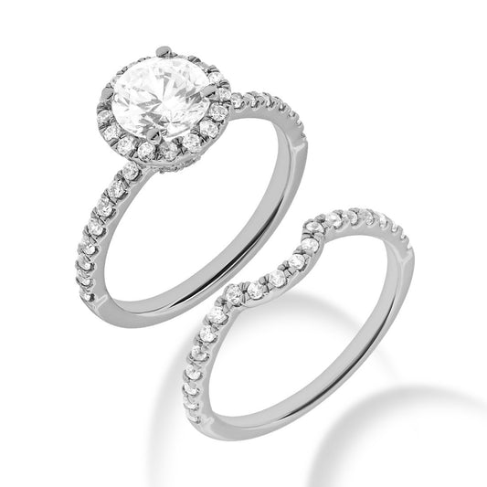 Willowbrook Custom Choice Pre-Set Diamond Bridal Set