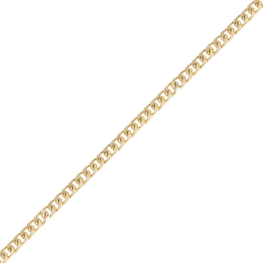 Classic 14K Yellow Gold Cuban-link Bracelet