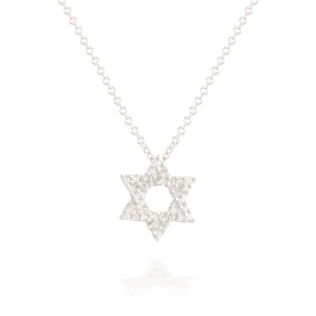 0.10ctw Diamond Star of David Pendant