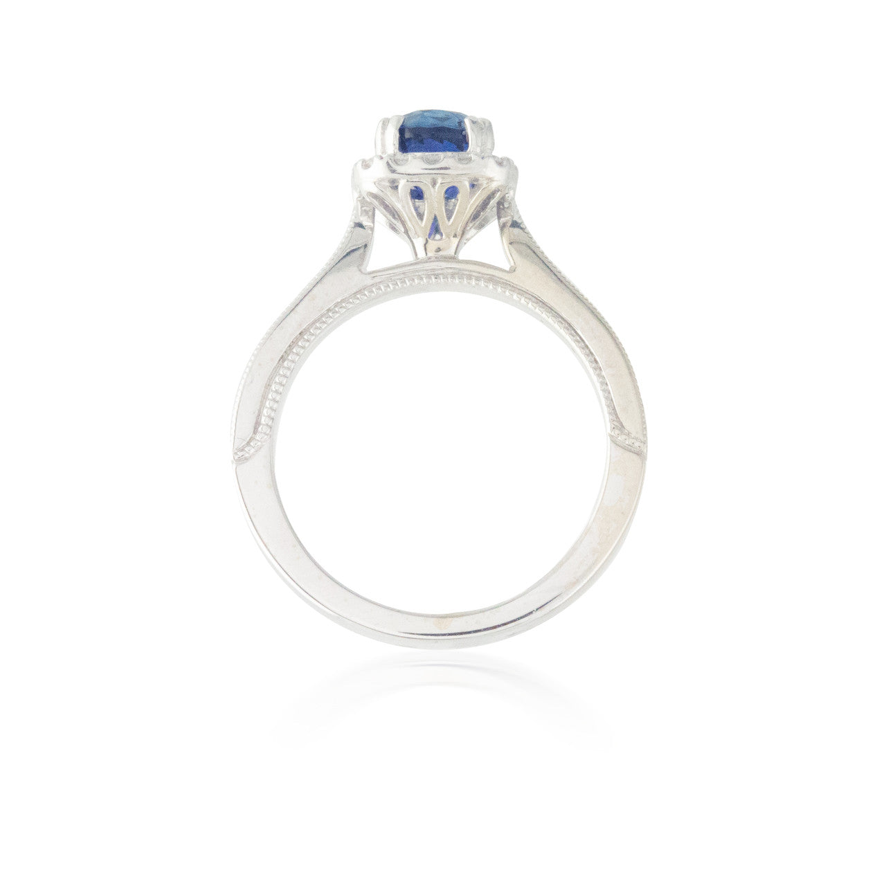 Sapphire and Diamond Ring 7