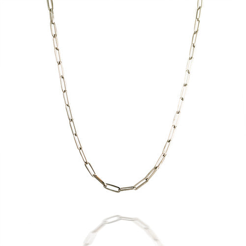 Classic 20 Inch Paperclip Necklace